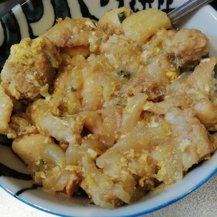 玉葱たっぷり★甘辛親子丼